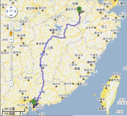 深圳到黄山怎么去方便？