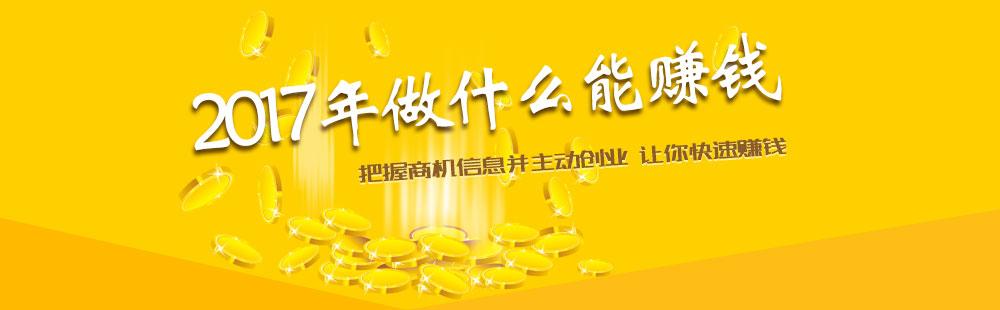 2017年什么生意挣钱赚到钱？