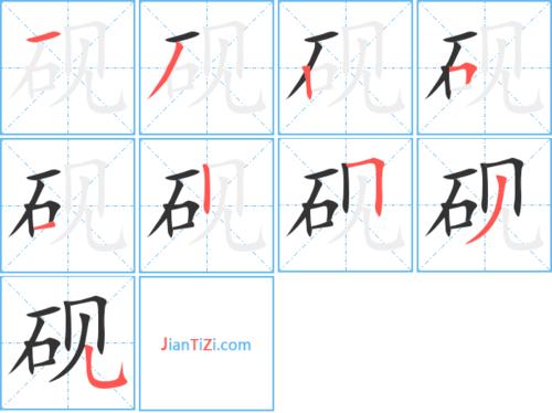 “砚”字的读音是什么？
