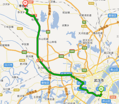 信阳市罗山县周党镇到武昌火车站怎么走？