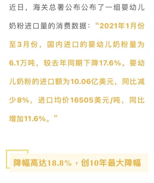 2020年，进口奶粉数量持续下降，我国哪些品牌奶粉备受宝妈青睐？