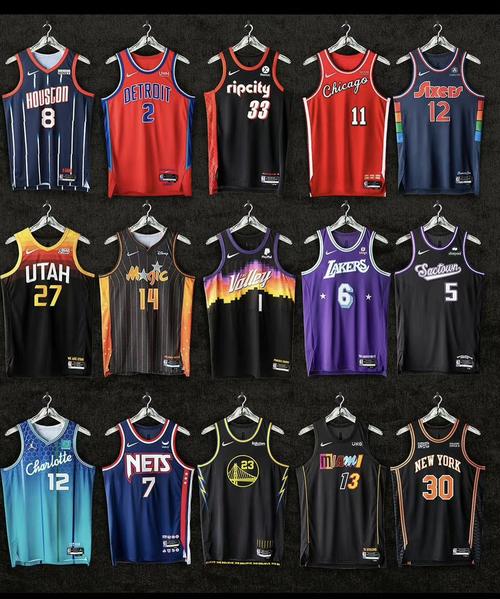 在NBA场上，球员穿什么颜色球衣最漂亮