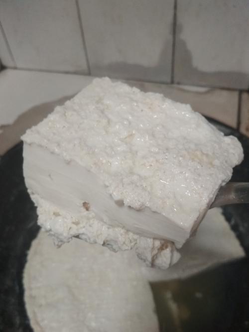 手打豆花的制作过程