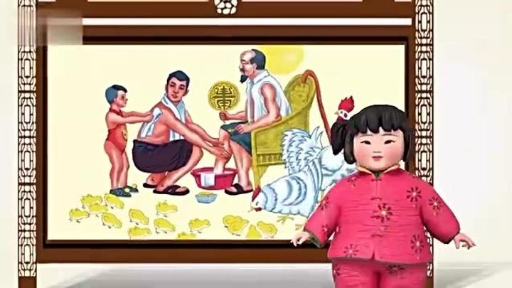 电视广告那个小丫头念孝当先勤为本是什么广告