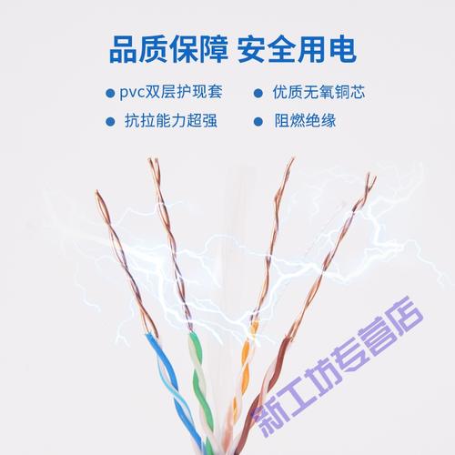 电脑网线什么牌子好，都有什么分类？四芯八芯超五类？？