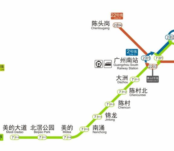 去广州南站的地铁是几号线？