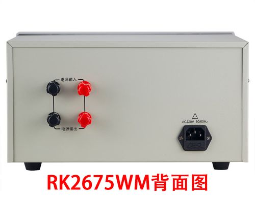 RK2675Y泄露电流测试仪怎么接线测试