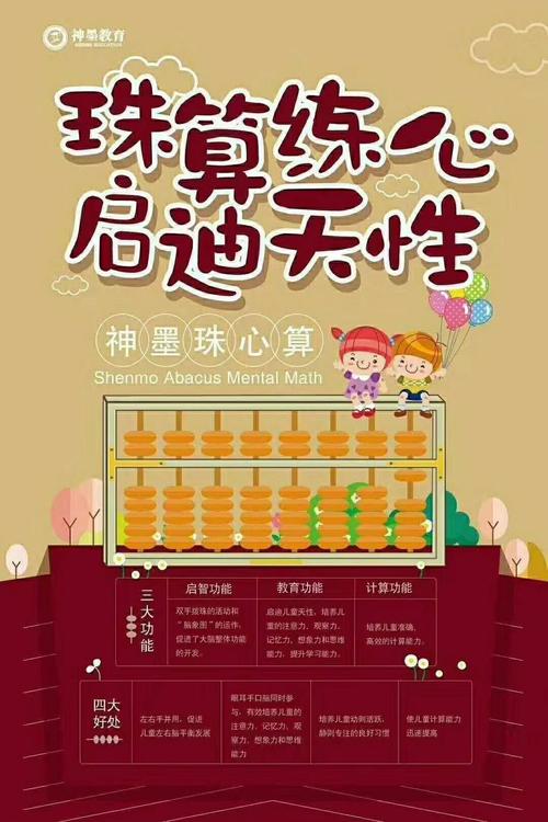 神墨珠心算小孩学有好处吗？