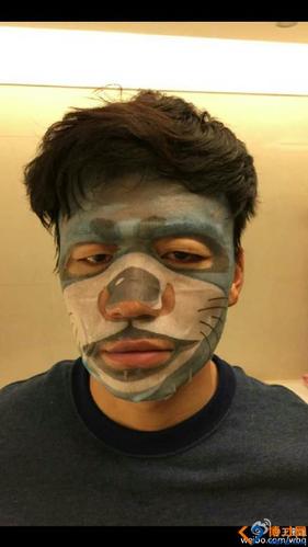 奔跑吧兄弟王宝强敷的什么面膜