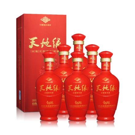 天地缘 42度 红盒子 喜庆酒 多少钱一箱啊 6瓶