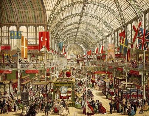 1851年在英国伦敦召开的首届万国工业博览会的主要什么？