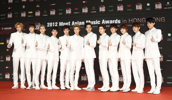 2015mama亚洲音乐颁奖典礼exo获得的第一个奖是什么