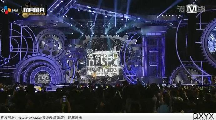 2015mama亚洲音乐颁奖典礼为什么没有中文字幕