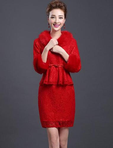 冬天结婚新娘穿什么