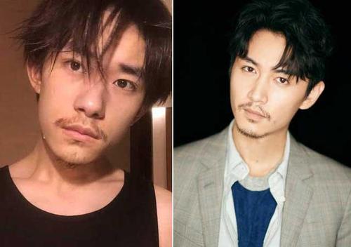 易烊千玺留胡子撞脸金城武，他年纪轻轻就开始走熟男风吗？