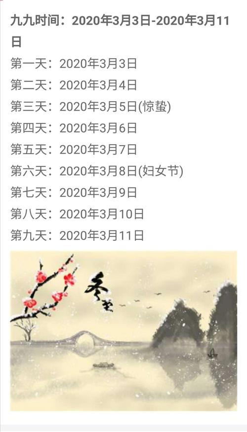 2019年数九从什么时候开始