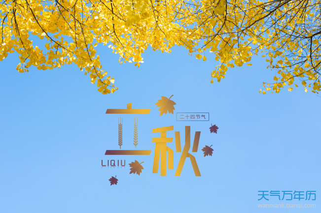 15年什么时候立秋