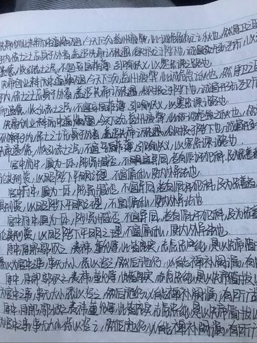 学生被罚抄3500遍我错了，作文立意