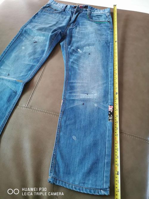 牛仔裤内长76cm，那裤长是多少cm？