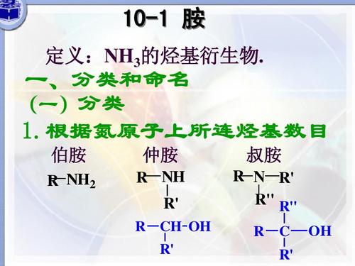 胺类有机物的结构组成特点是？