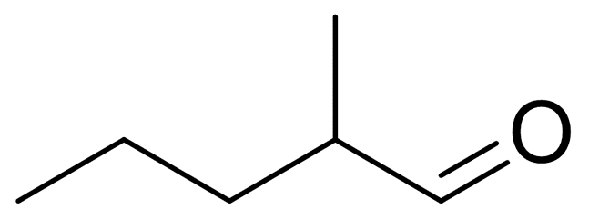 戊醛结构式