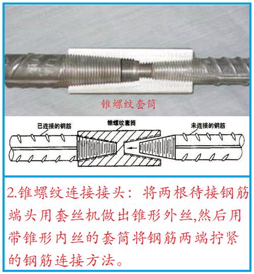 钢筋机械连接有哪几种形式？
