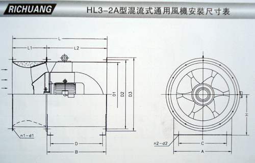 什么叫混流风机？