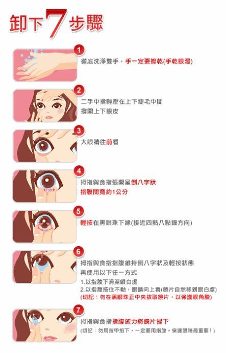 怎样快速取隐形眼镜
