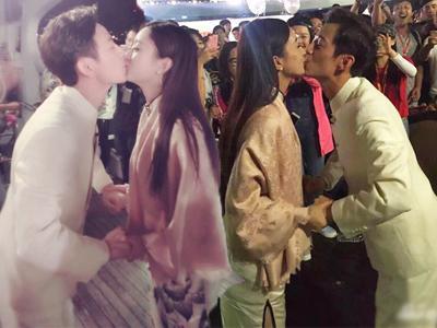 赵丽颖和何炅真的在接吻吗？为什么