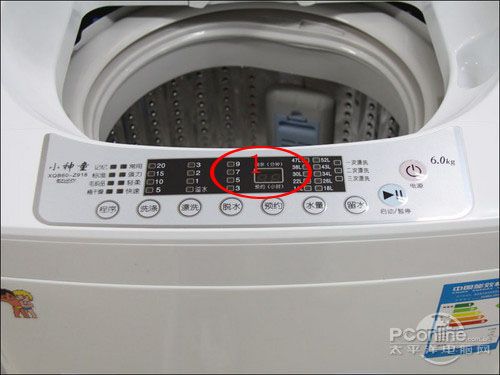 海尔洗衣机G70758BX12S分配盒，图标都是什么意思？