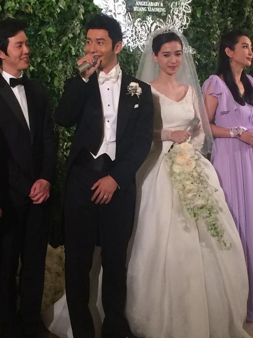 黄晓明baby婚礼嘉宾名单都有谁