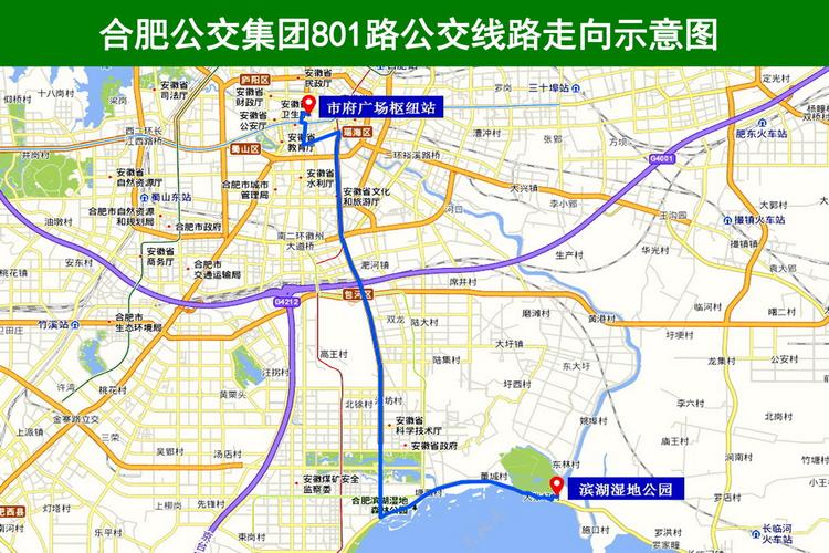 合肥801路公交车线路