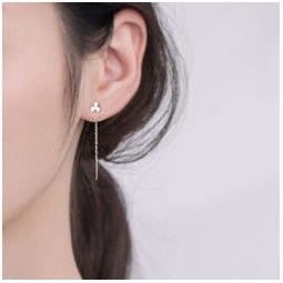 耳线怎么戴