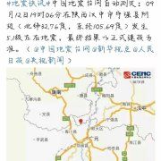 天水地震的天水地震