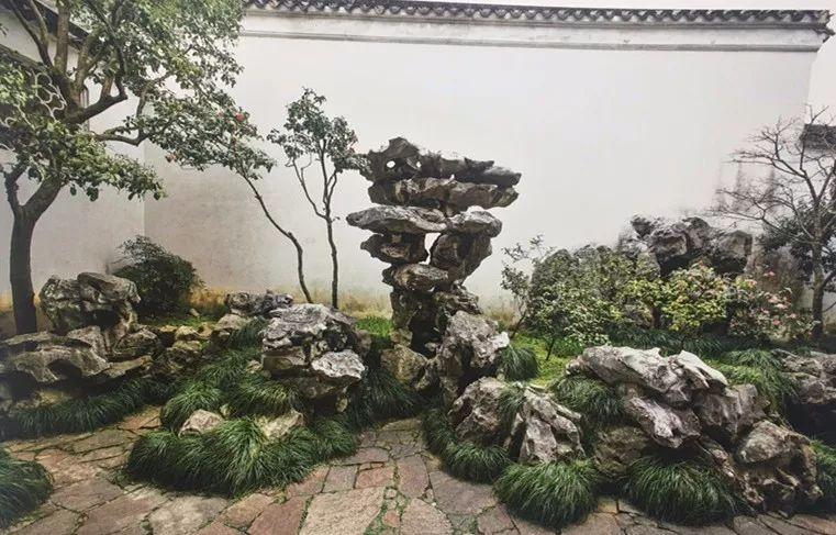 中国园林中种石的作用是什么？