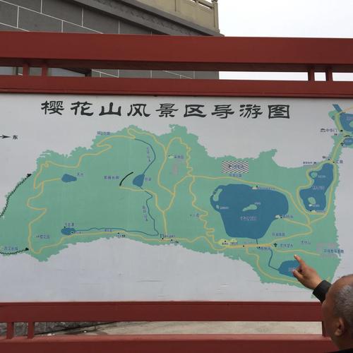 想知道： 滨州市邹平樱花山景区地图在哪？