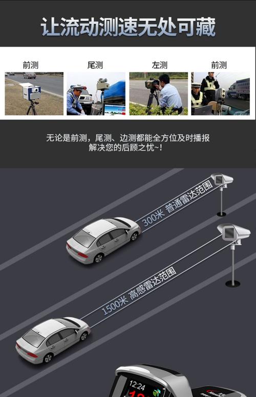 请问电子狗真的能测出流动和固定的测速吗？