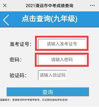 如何查询中考成绩分数