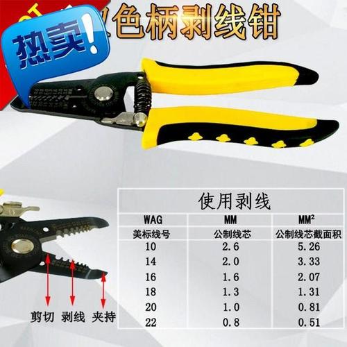 剪电线皮的钳子，专业的叫法叫什么？