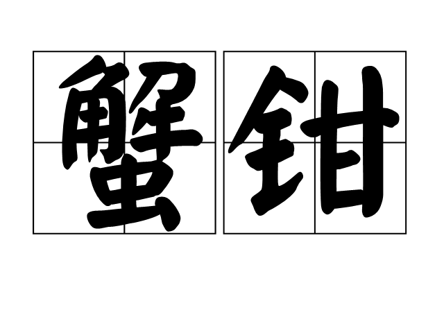 钳子的拼音是什么