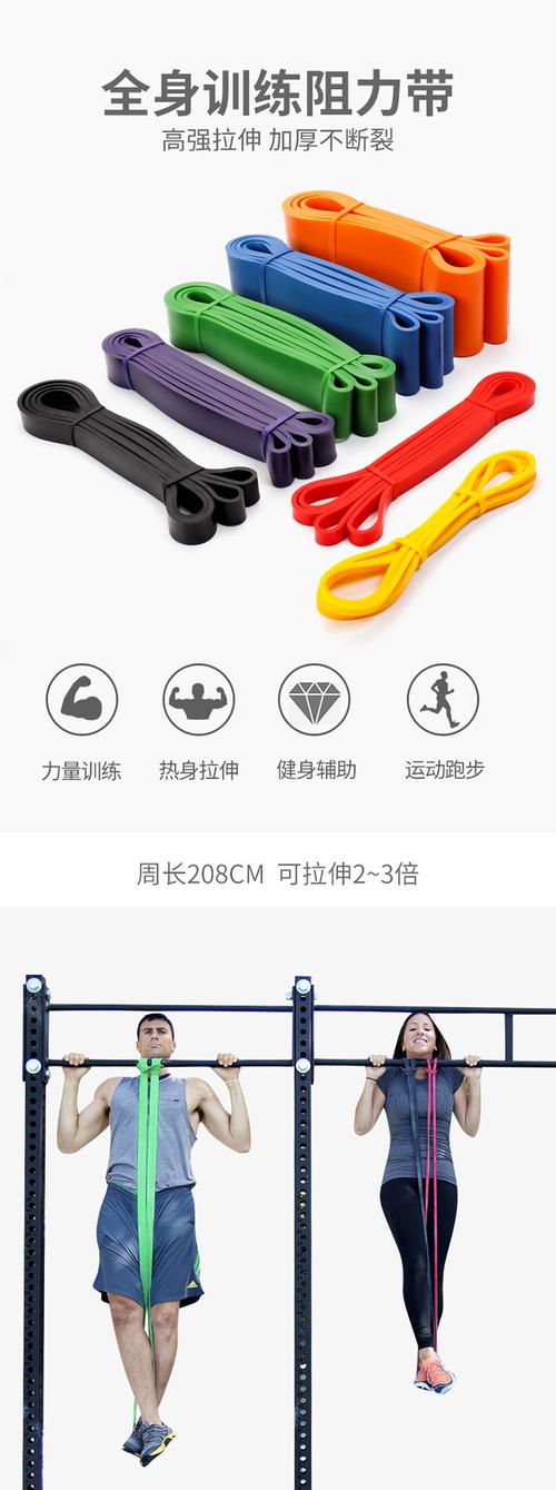 健身用的橡胶带怎么用