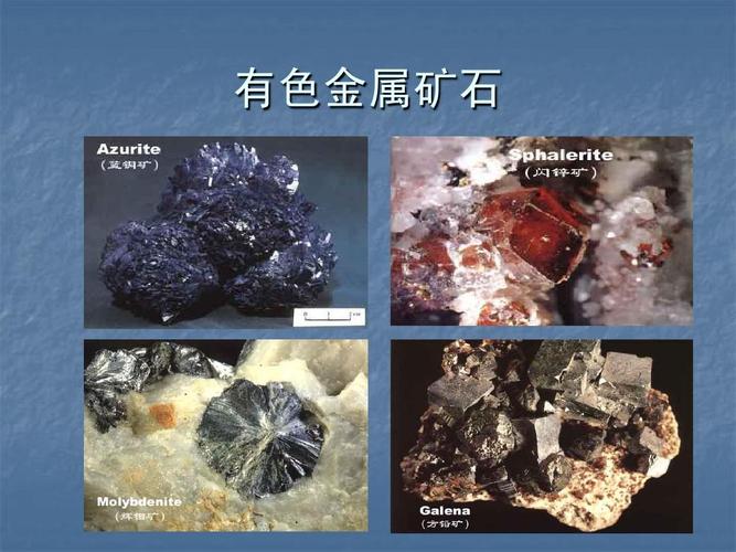 有色金属矿产包含哪些类别？