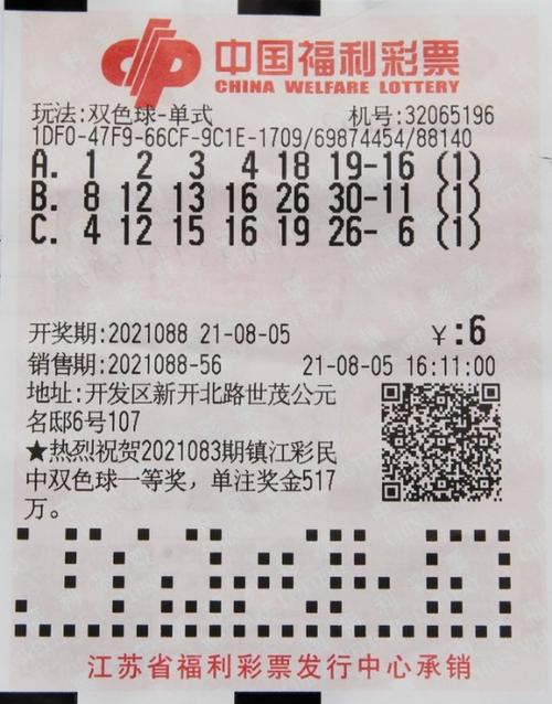 双色球中奖等次怎么分的？