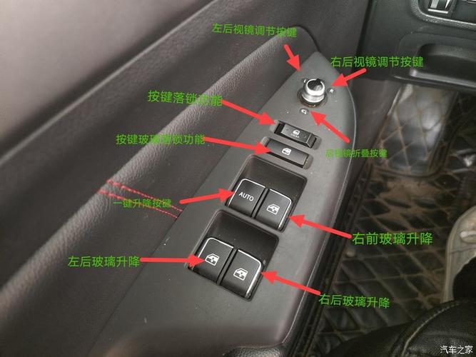 长安CS75的中控门锁开关在哪儿？