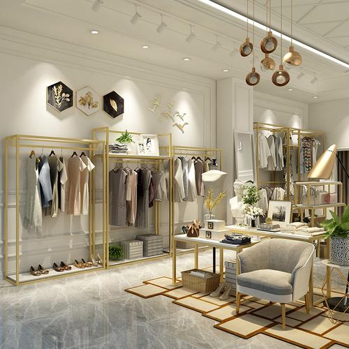 服装店装修和货架应该怎么摆放？