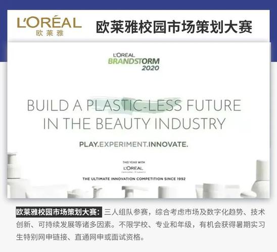 宝洁，联合利华精英挑战赛，欧莱雅的校园策划大赛，还有什么类似比赛