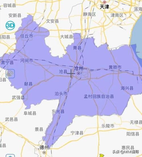 沧州市下辖多少个区？
