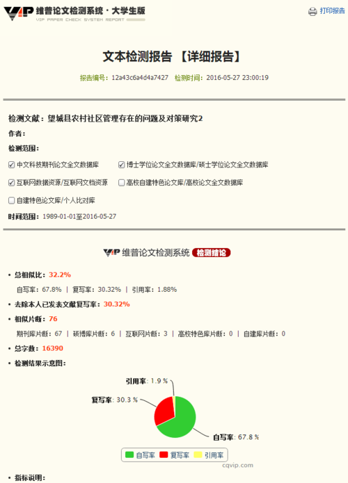 维普论文检测靠谱吗？过了维普能过知网么