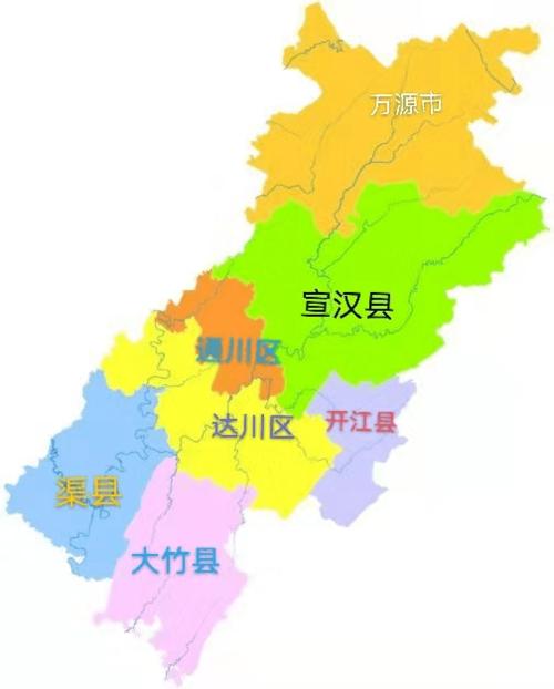达县在四川省的哪个地区？