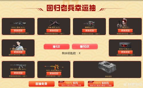 cf友情卷活动怎么抢到稀有武器？